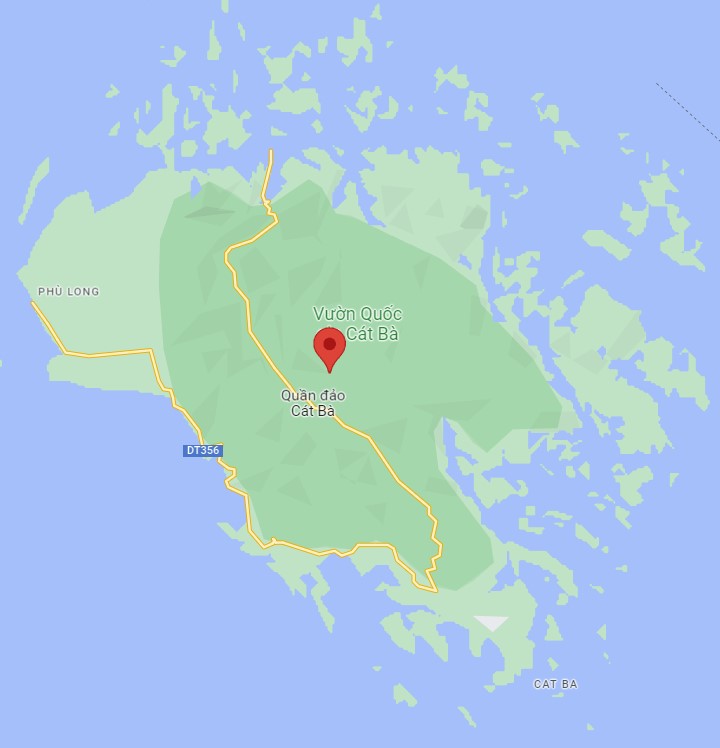 Cat Ba Island Map