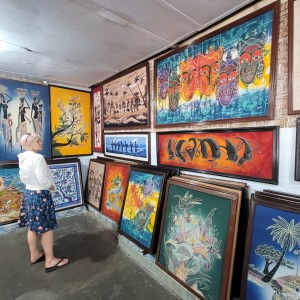 Batik art Yogykarta Java